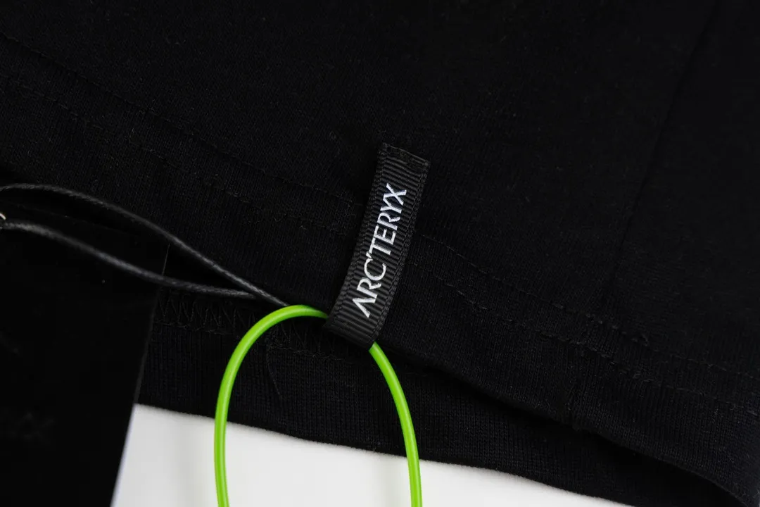 Quality Ayc Teryx （ 1） 2024FW T LOGO Premium 32s Same Style ：Black White Red Pink Size：XS S M L